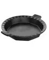 Outset Cast Iron 10" Pie Pan In Black