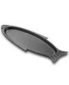Outset Cast Iron 7.28" Fish Grill Pan In Gray