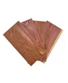 Outset Cedar Set Of 4, Planks In Brown