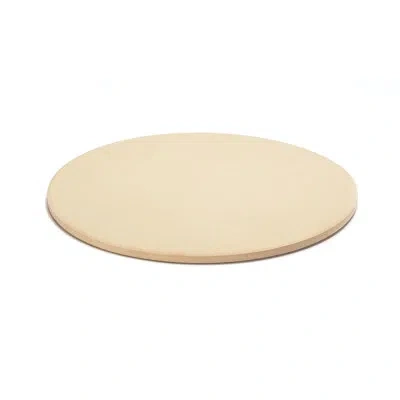 Outset Ceramic 13 In. Pizza Stone In Beige