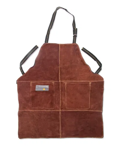 Outset Grill Apron Leather In Brown