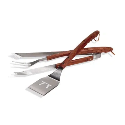 Outset Grilling Tool Set In Brun