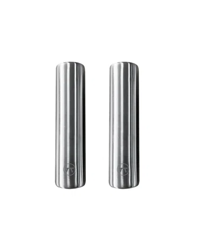 Outset Ice Chillers Set Of 2 Cylinders In Silver