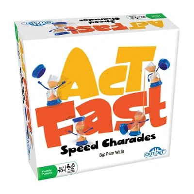 Outset Media Act Fast - Speed Charades Card Game In Multi