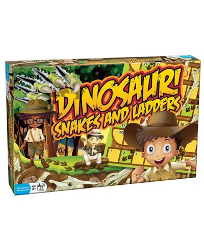 Outset Media Kids' Dinosaur! Snakes And Ladders In Multi