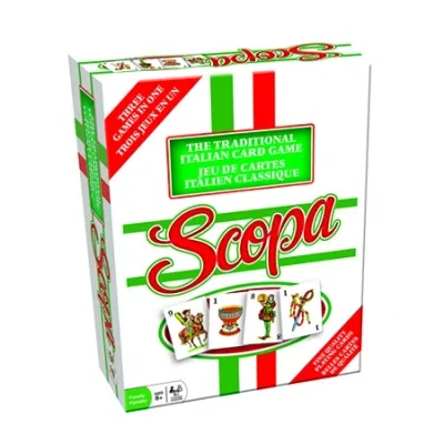 Outset Media Scopa Deluxe Card Game Board Game In Multi