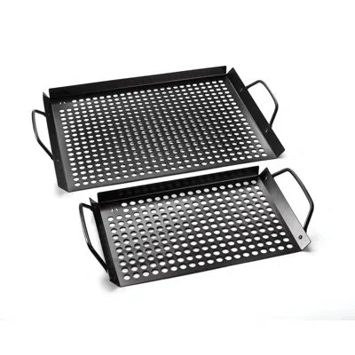 Outset Non-stick 2 Piece Grill Grid Set