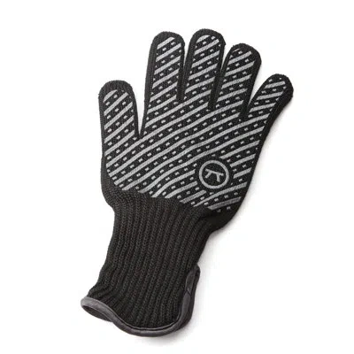 Outset Professional High-temperature Heat Deluxe Grill Oven Glove In Black