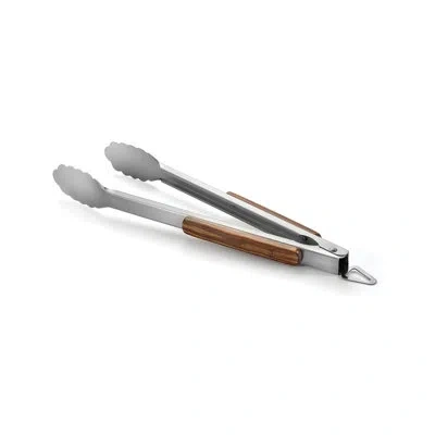 Outset Verde Collection Grande Tongs, 1 Sustainable Materials In Silver