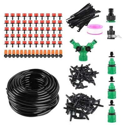Outskribed 164ft Drip Irrigation Kit Automatic Garden Irrigation System Misting Plant Watering Drip Kit For Gar In Multi