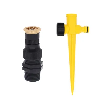 Outskribed 360° Rotation Auto Irrigation System Garden Lawn Sprinkler Patio Save Water Usa, 1 Pack In Multi