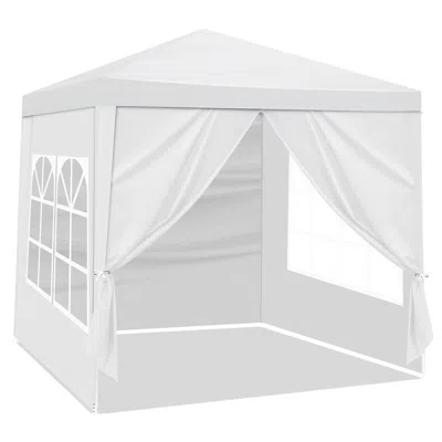 Outskribed 6.5x6.5ft Four Sides Portable Party Tent In White