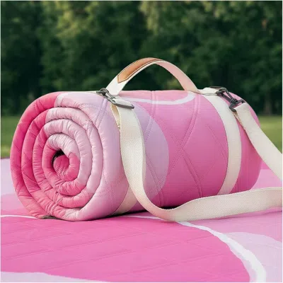 Outskribed Waterproof Picnic Blanket Outdoor Camping Beach Mat Extra Large Foldable Car Essential Roadtrip Gadg In Pink