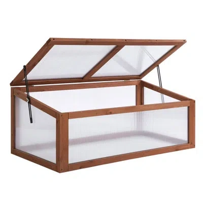 Outsunny 39" W X 25.5" D Mini Greenhouse In Clear