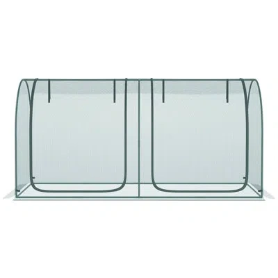 Outsunny 47.25' W X 47.25' D Mini Greenhouse In Black