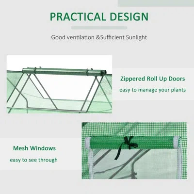 Outsunny 5.9' W X 4.5' D Mini Greenhouse