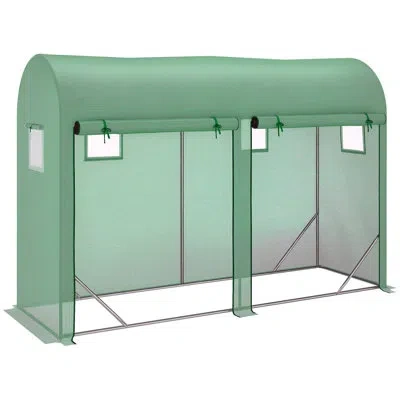 Outsunny 9.8' W X 3.3' D Mini Greenhouse