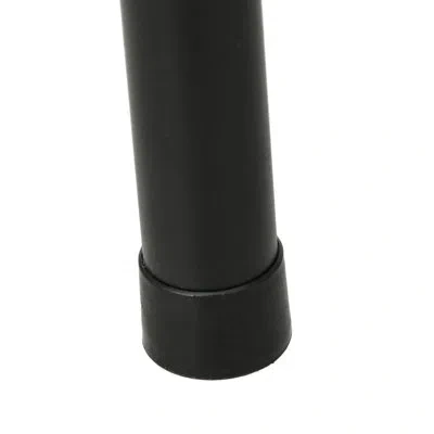Outsunny Barrel Charcoal Bbq Smoker, Wheeled Barbecue, Black In Matte Black