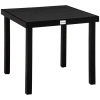 Outsunny Dining Table In Black
