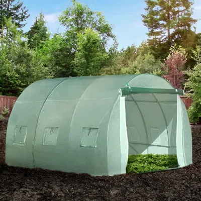 Outsunny Greenhouse In Light Green