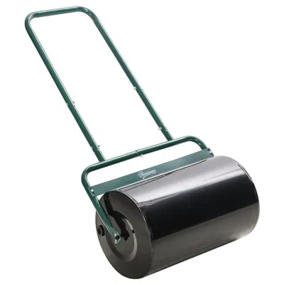 Outsunny Lawn Roller In Green