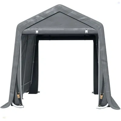 Outsunny Metal Tent In Gray