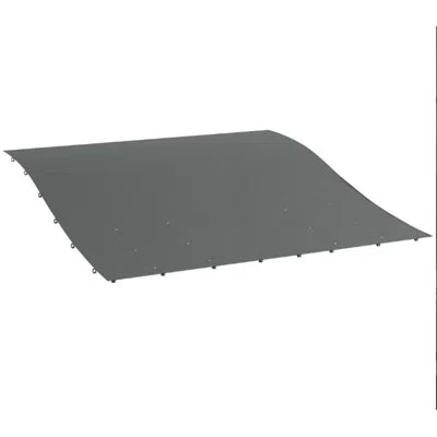 Outsunny Pergola Roof Replacement Canopy In Gray