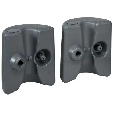 Outsunny Pop Up Canopy Weights Set Of 4 With Lock Design For Wind Resistance, 104lbs Stably Secure Weights Fo In Gray