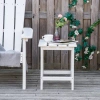 Outsunny Side Table In White