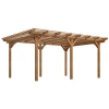 Outsunny Solid Wood Pergola