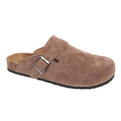Outwoods Women's Slip-on Clogs In Taupe In Pink