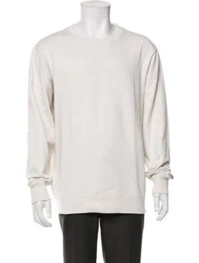 Pre-owned Ovadia & Sons Crew Neck Long Sleeve Pullover In Neutral