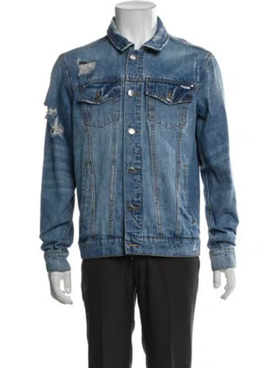 Pre-owned Ovadia & Sons Denim Jacket In Blue