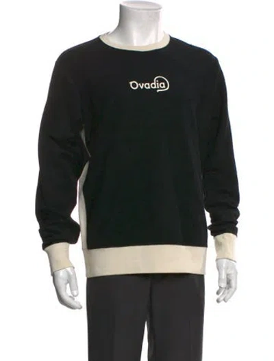 Pre-owned Ovadia & Sons Graphic Print Crew Neck Henley