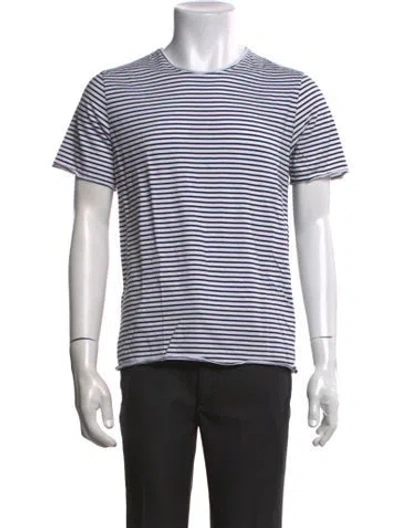 Pre-owned Ovadia & Sons Striped Short Sleeve Shirt In Multicolor