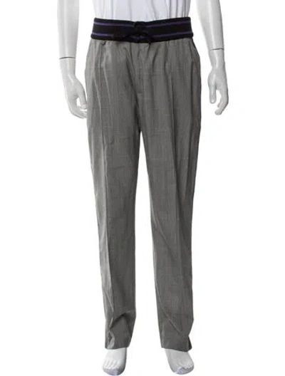 Pre-owned Ovadia & Sons Wool Pants In Black/pink