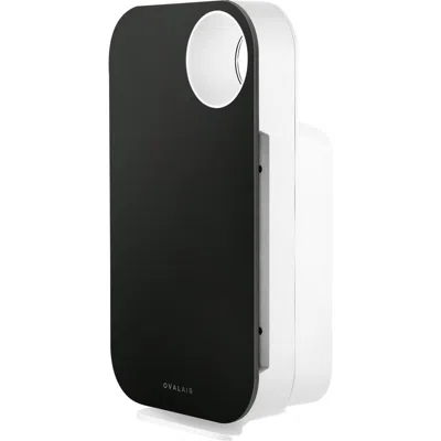 Oval Air 3-stage True Hepa Air Purifier In Black