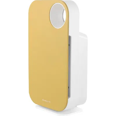 Oval Air 3-stage True Hepa Air Purifier In Yellow
