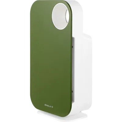 Oval Air 3-stage True Hepa Air Purifier In Green