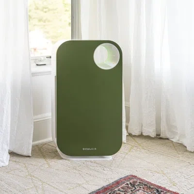Oval Air Air Purifier Cover In Cypress Creek Green