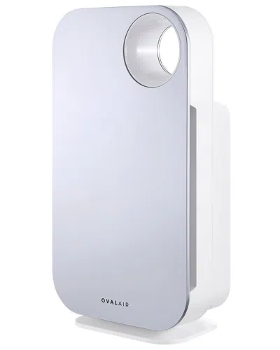 OVAL AIR OVAL AIR SILVER 3-STAGE H13 TRUE HEPA 5-IN-1 AIR PURIFIER