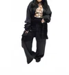 Oval Square Jive Wide Leg Pants In Black In Black