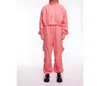 Oval Square Poison Jacket In Coral Kiss In Multi