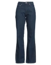 Oval Square Woman Jeans Blue Size 30 Cotton In Blue
