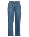Oval Square Woman Jeans Blue Size 31 Cotton In Blue