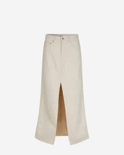 Oval Square Wonder Maxi Skirt In Neutral