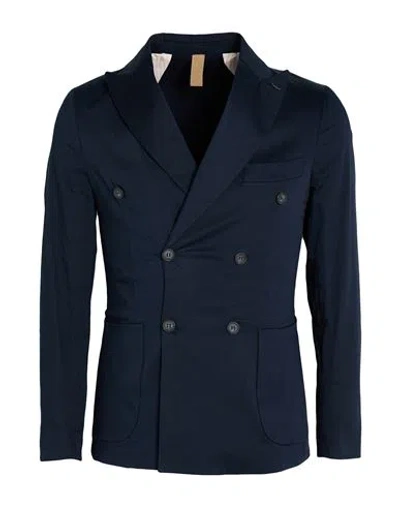 Over-d Over/d Man Blazer Midnight Blue Size 34 Cotton, Elastane