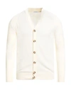 Over-d Over/d Man Cardigan Cream Size Xl Cotton