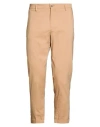 Over-d Over/d Man Pants Camel Size 36 Cotton, Nylon, Elastane In Gray