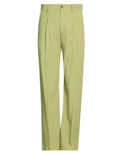 Over-d Over/d Man Pants Green Size 30 Viscose, Linen